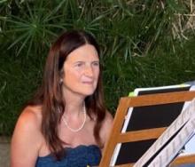 Annely Zeni al clavicembalo