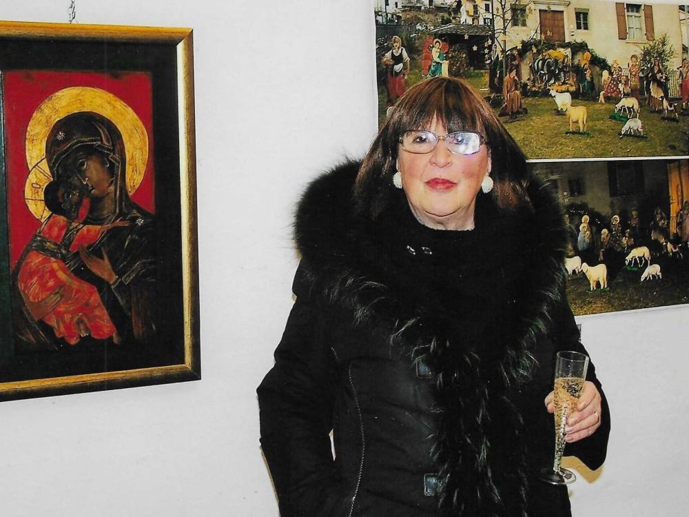 la pittrice Tullia (Lula) Fontana Buffa espone nel WE 2-4 agosto a Ca' de la Val